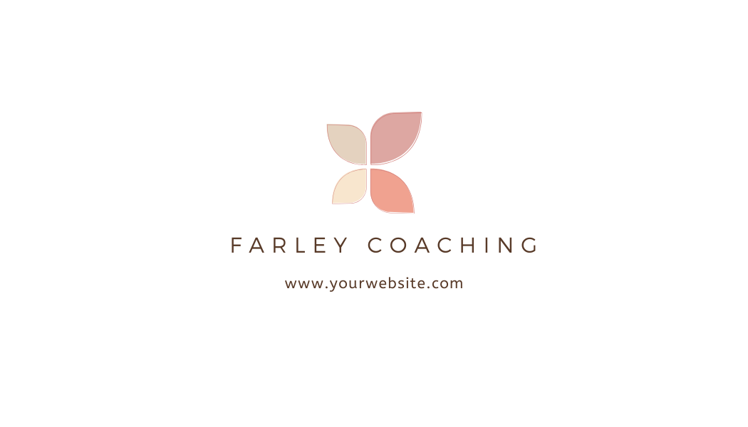 Business Coach Business Card Template