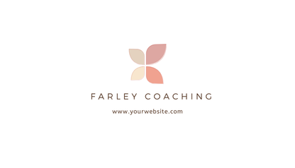 Business Coach Business Card Template