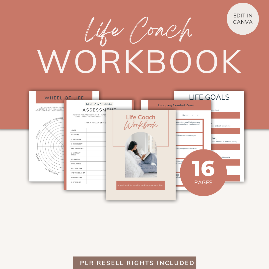 Life Coach Workbook PLR