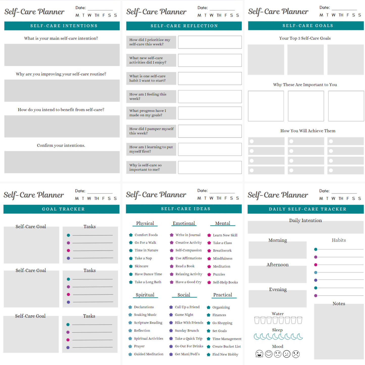 Self-Nurturing Planner