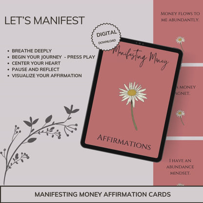 Manifestation Affirmation Cards Bundle