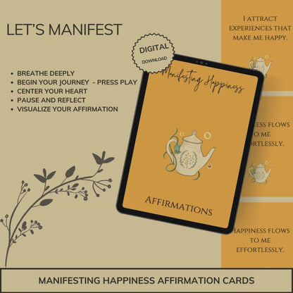 Manifestation Affirmation Cards Bundle