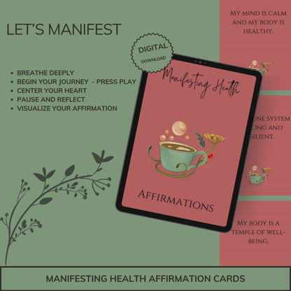 Manifestation Affirmation Cards Bundle